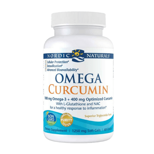 Nordic-Naturals Omega Curcumin - 60 Capsules - DrClareApothecary