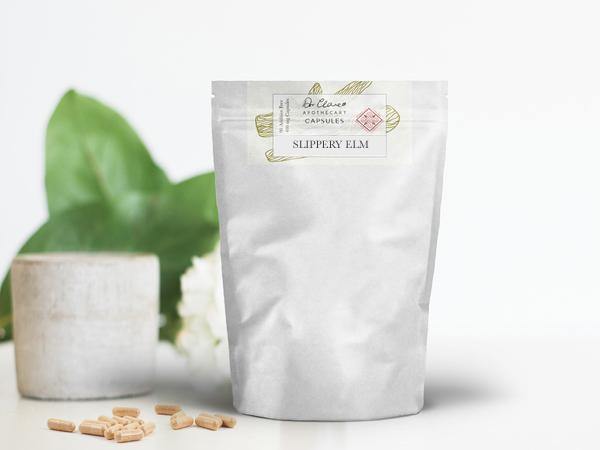 Slippery Elm Capsules - DrClareApothecary
