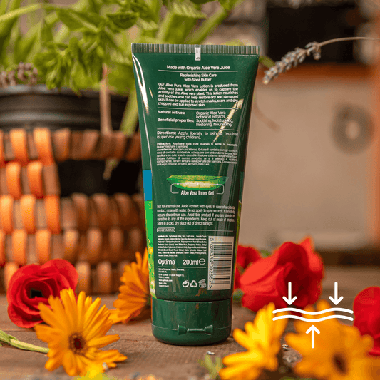 Organic Aloe Vera Lotion with Shea Butter - DrClareApothecary