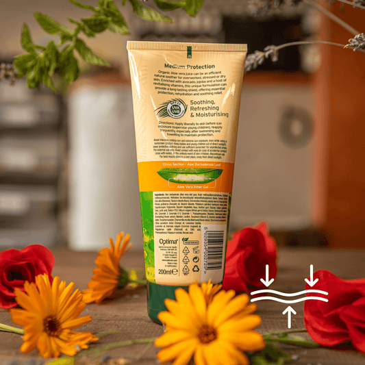 Organic Aloe Vera Sun Lotion - DrClareApothecary