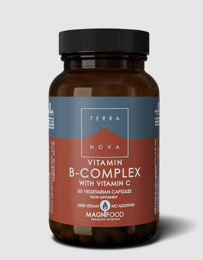 Vitamin B complex + Vit C 100 caps Terra Nova
