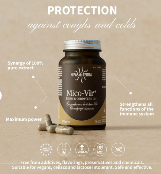 Hifas-da-Terra Mico-Vir+ 70caps 60 Capsules