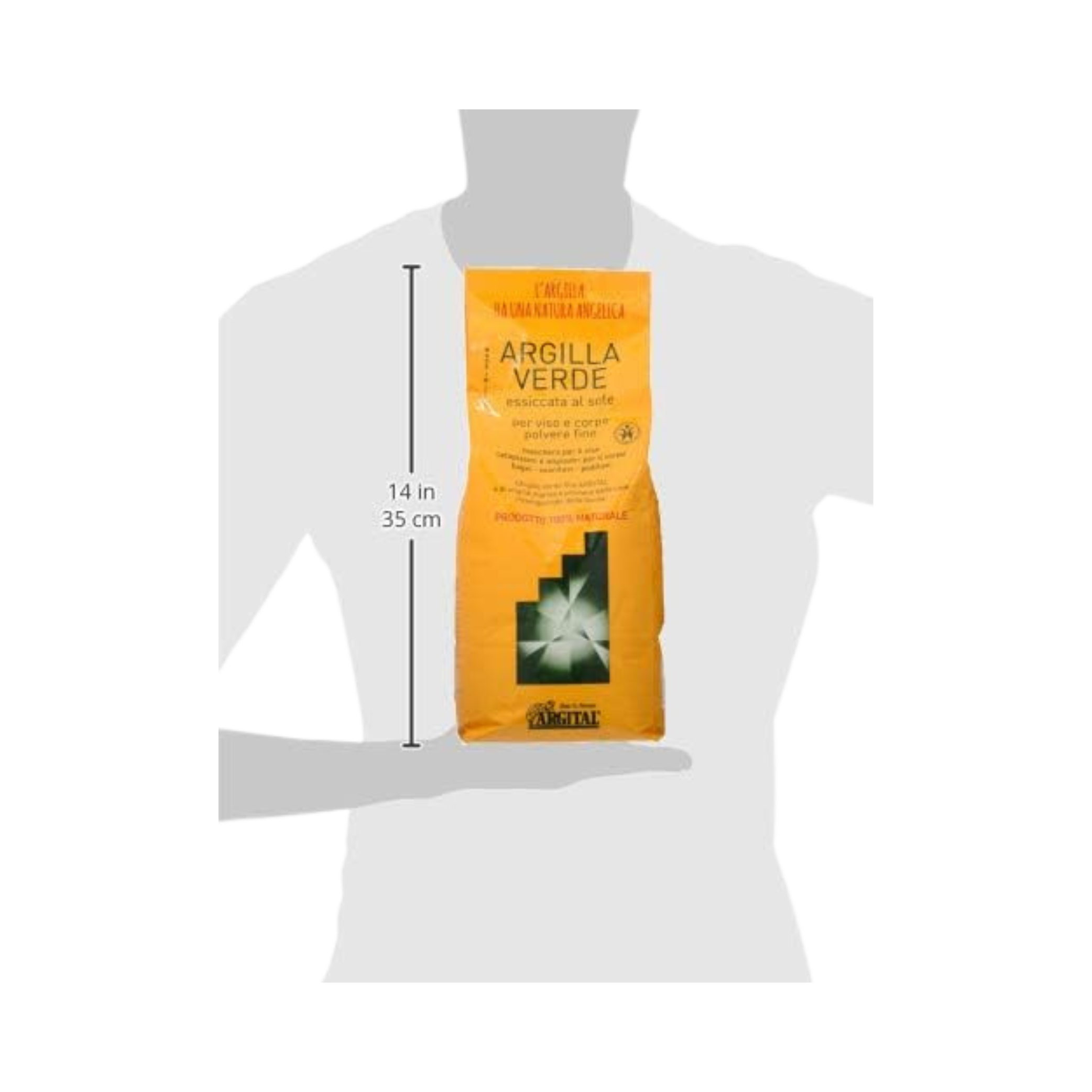 Argital Green Clay Face & Body Mask 2.5kg Bag, , Beauty, argital-green-clay-face-body-mask-2-5kg, [], DrClareApothecary