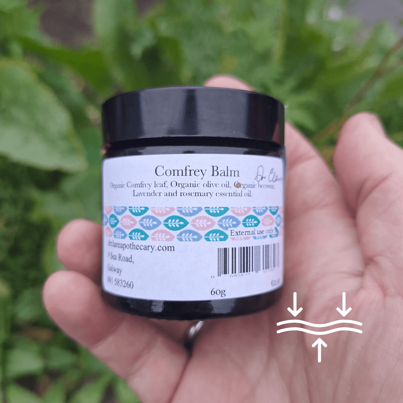 Comfrey Balm Organic, , Creams, comfrey-balm, [