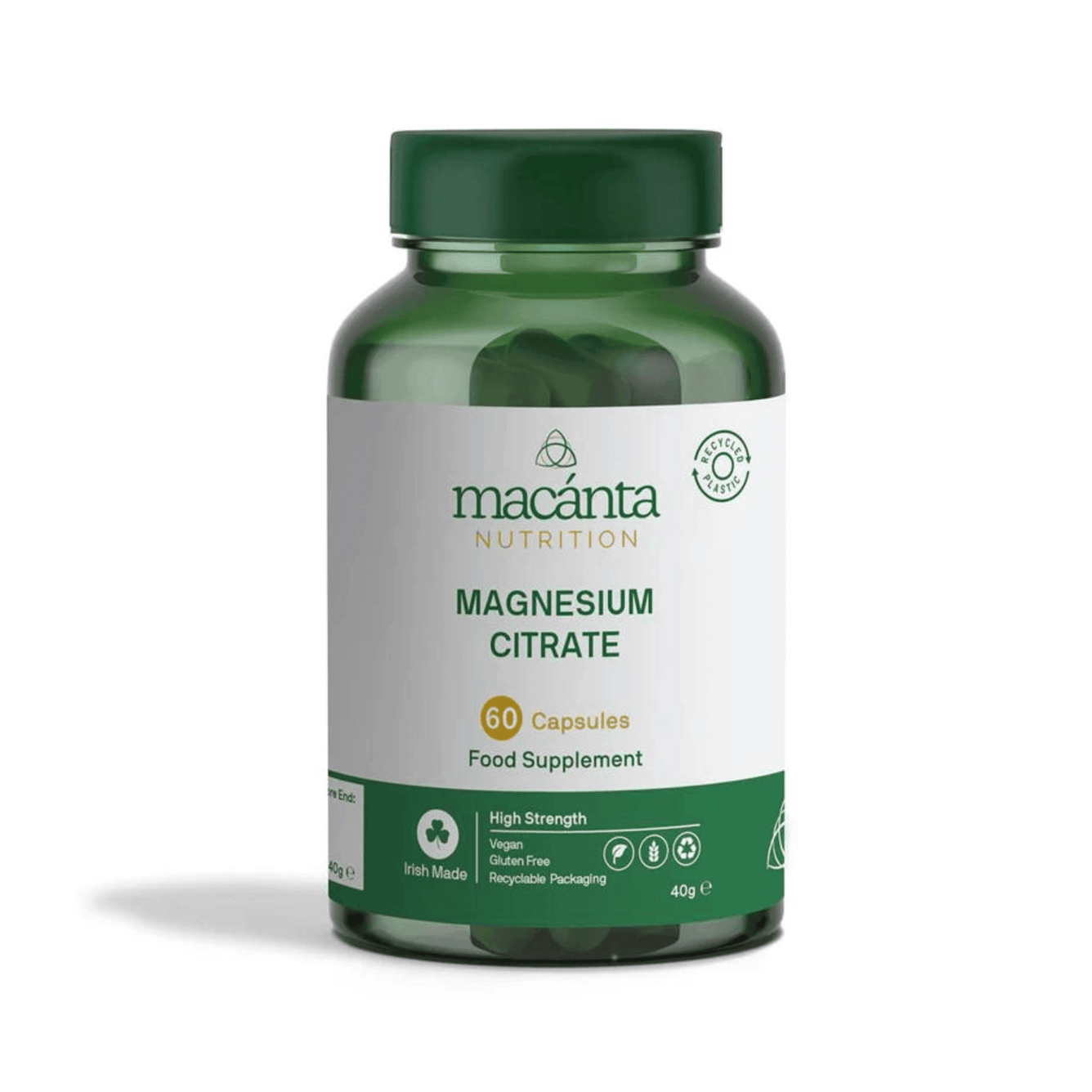 Macanta Magnesium Citrate 60 Capsules, , Supplements, macanta-magnesium-citrate-60-capsules, [