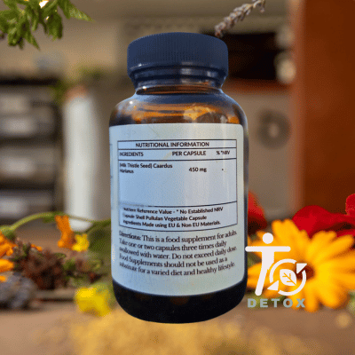 NEW! Milk Thistle (Silybum marianum) Capsules, , Capsules, new-milk-thistle-capsules, [], DrClareApothecary