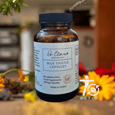 NEW! Milk Thistle (Silybum marianum) Capsules, , Capsules, new-milk-thistle-capsules, [], DrClareApothecary