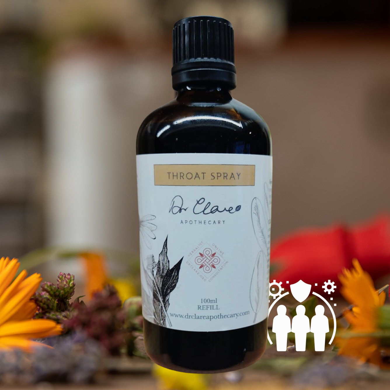 Throat Spray  Refill 100ml - Half Price Special Offer