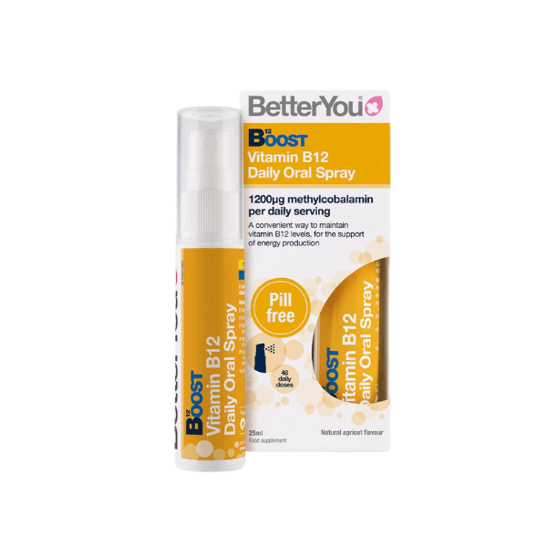 Better You Boost12-Vitamin B12 Daily Oral Spray 25ml - DrClareApothecary