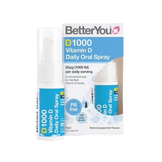 Dlux 1000 Vitamin D Daily Oral Spray-flavour free - DrClareApothecary