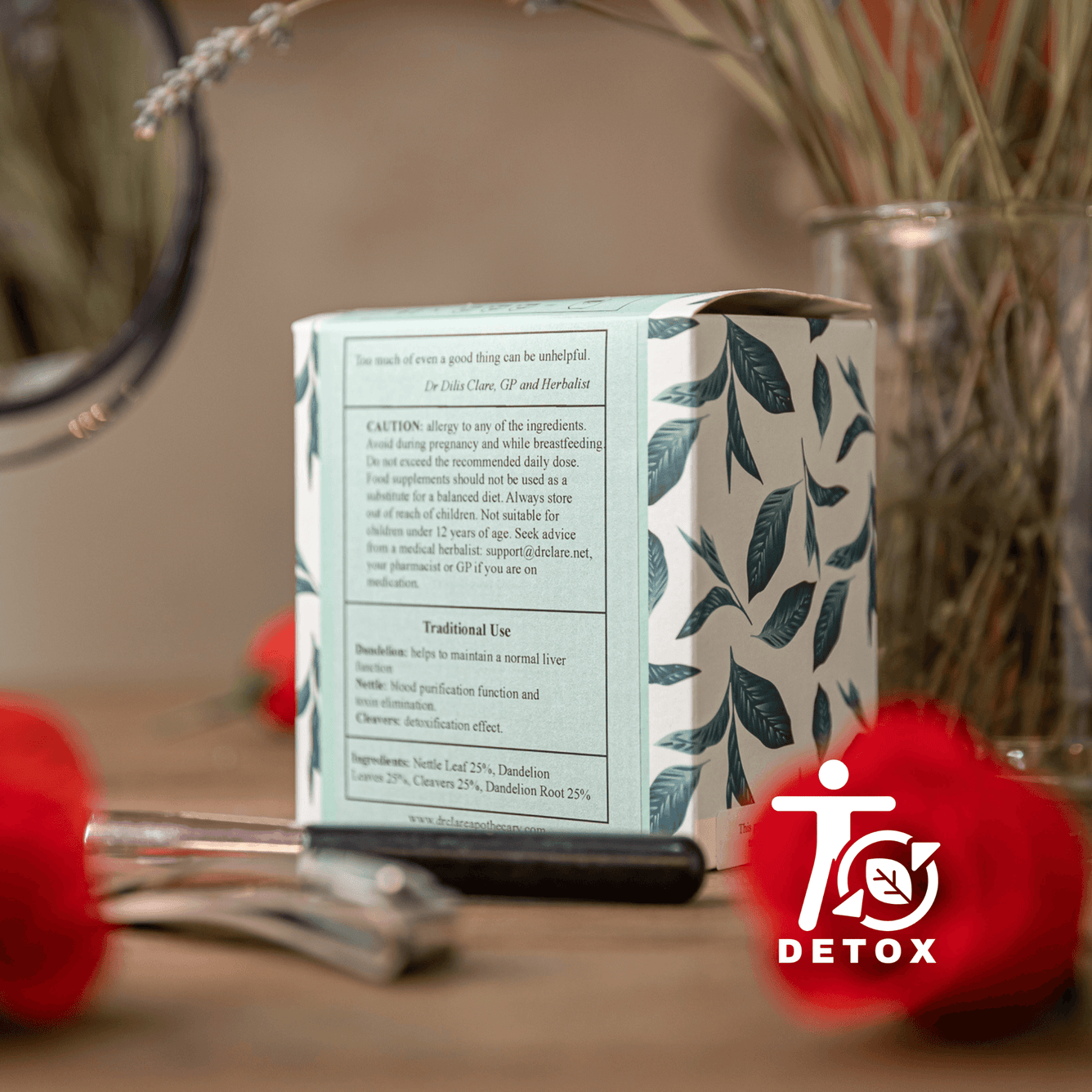D-TOX TEABAGS - DrClareApothecary