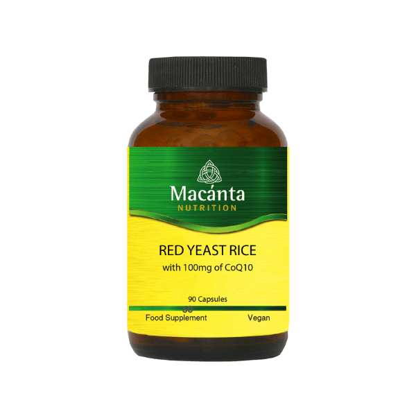Macanta Nutrition Red Yeast Rice with 100MG of CoQ10 30 Capsules - DrClareApothecary