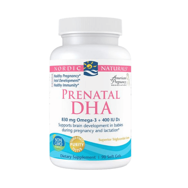 Nordic-Naturals Prenatal DHA 90 Capsules - DrClareApothecary
