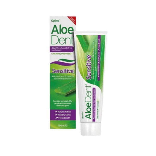 AloeDent Aloe Vera Flouride free Toothpase - DrClareApothecary