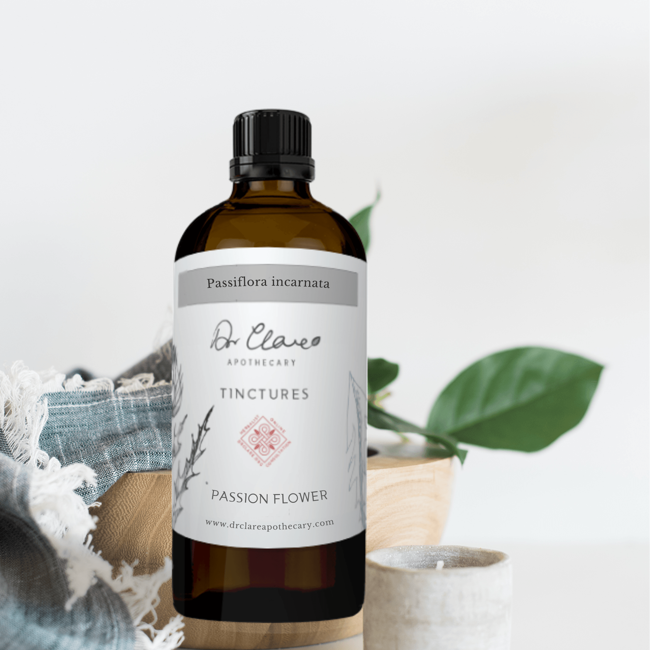Passiflora incarnata (Passionflower) Tincture, DrClareApothecary, Tincture, passiflora-incarnata-passionflower-tincture, 100ml, Herbs, Passiflora incarnata, Passiflora incarnata (Passionflower) Tincture, Passionflower Tincture, Tinctures, DrClareApothecary