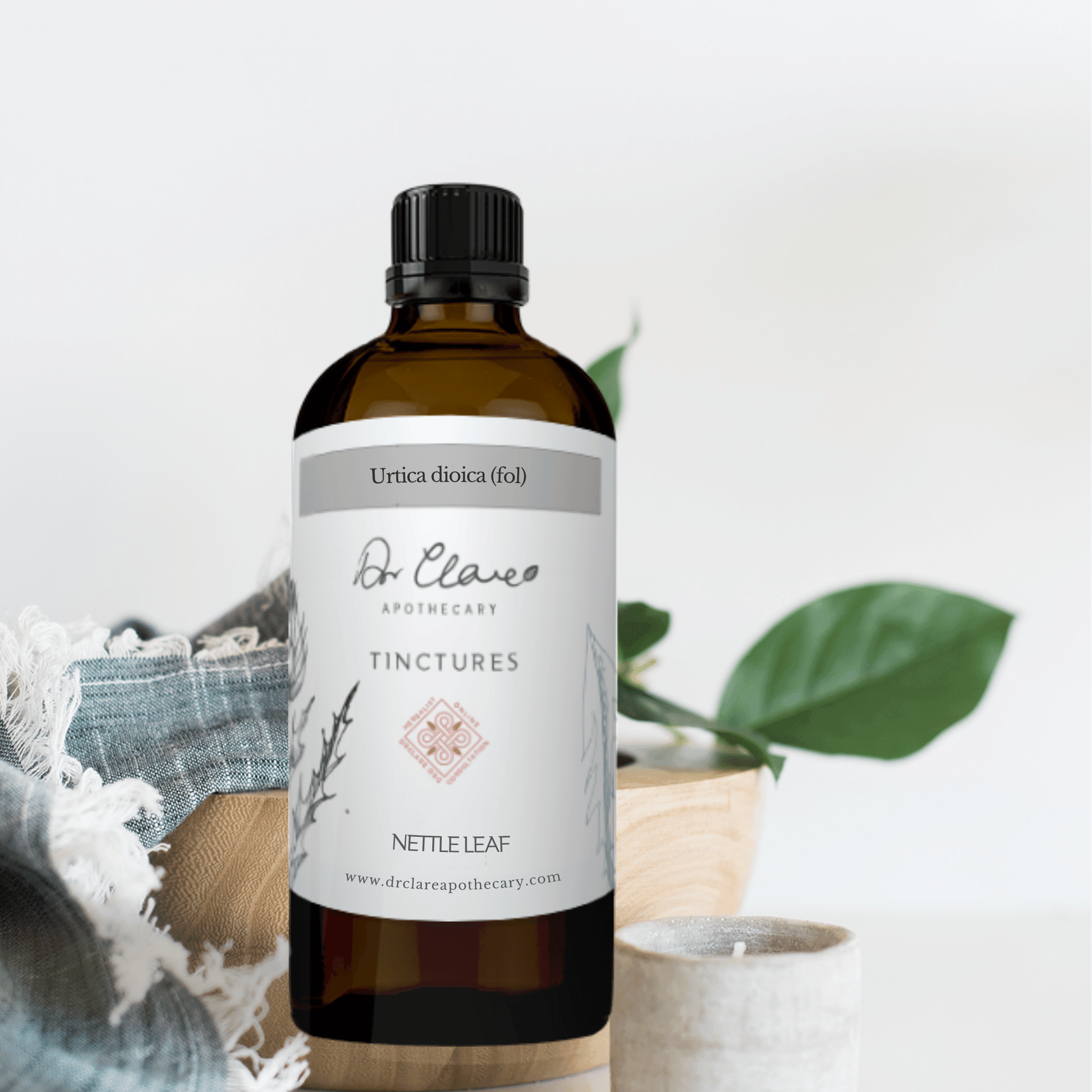 Urtica dioica (fol) (Nettle leaf) Tincture, DrClareApothecary, Tincture, urtica-dioica-fol-nettle-leaf-tincture, 100ml, Herbs, Nettle Leaf, Tinctures, Urtica dioica (fol), Urtica dioica (fol) (Nettle leaf), DrClareApothecary