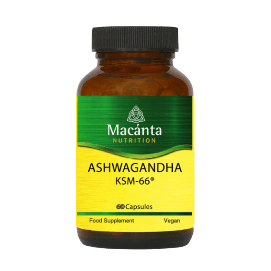 Macanta Nutrition Ashwaganda KSM-66 - 60 Capsules - DrClareApothecary