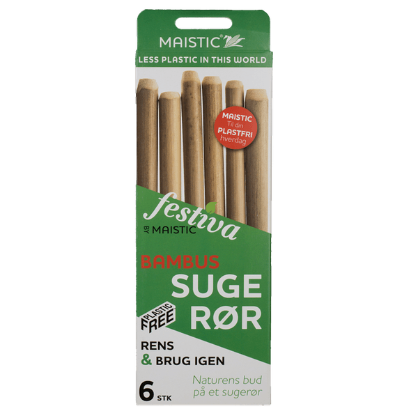 Maistic Natural Bamboo Straws - DrClareApothecary