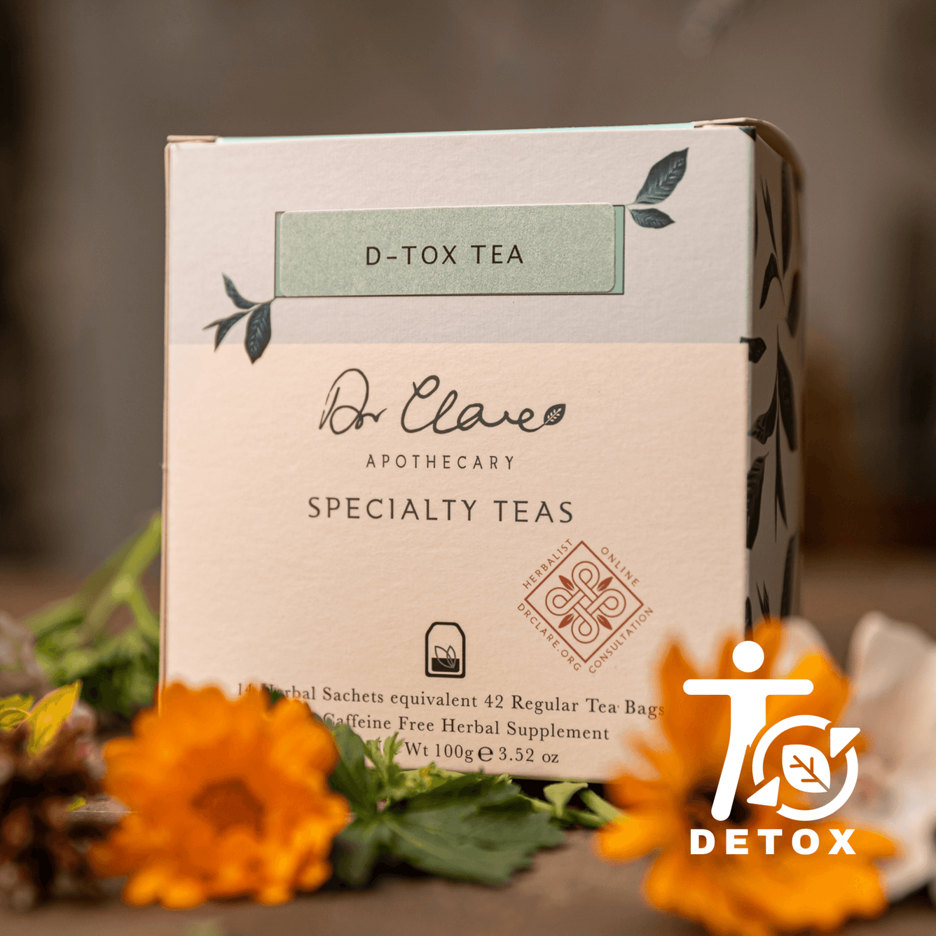 D-TOX TEABAGS - DrClareApothecary