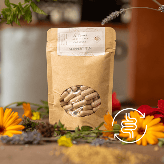 Slippery Elm Capsules - DrClareApothecary