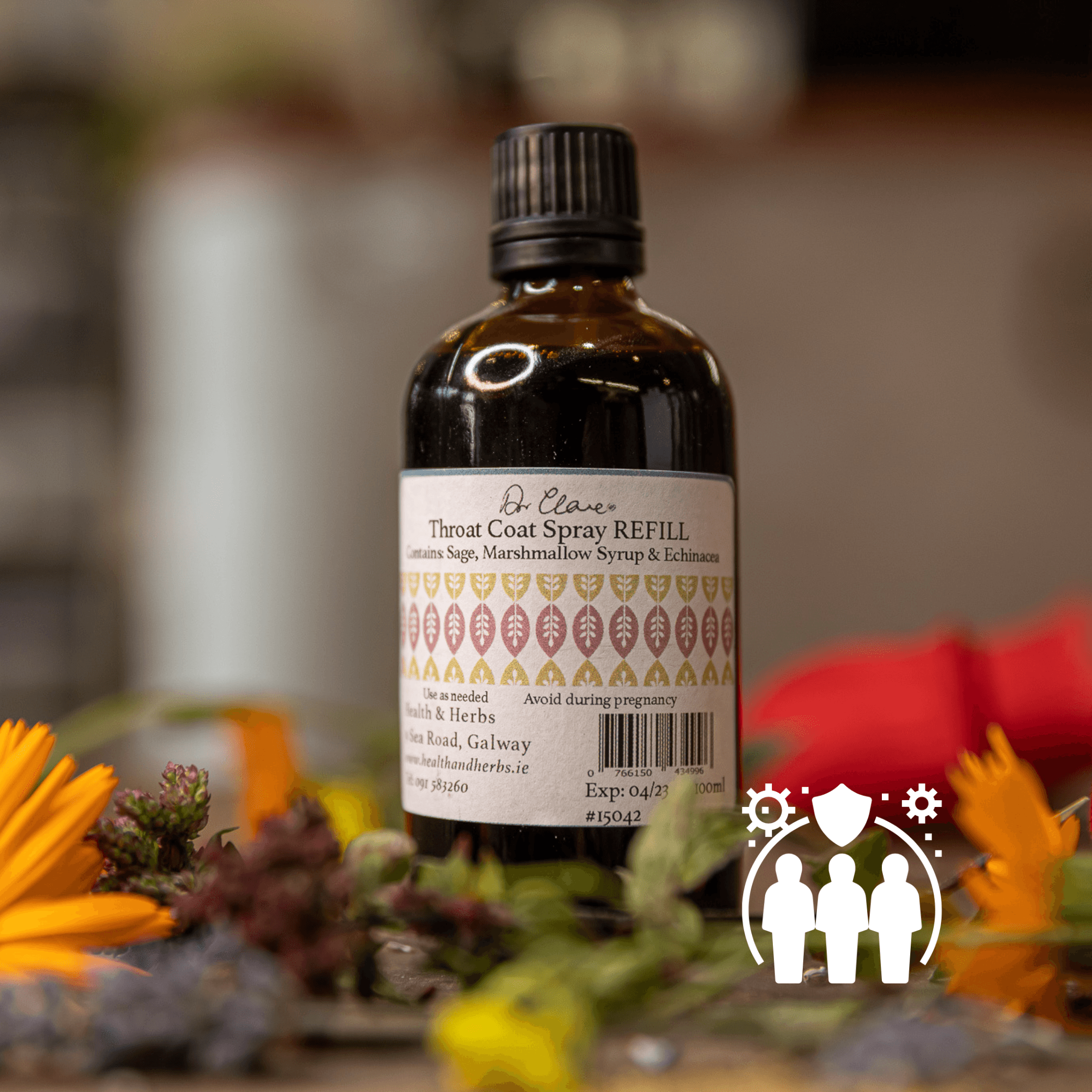 Throat Spray - DrClareApothecary